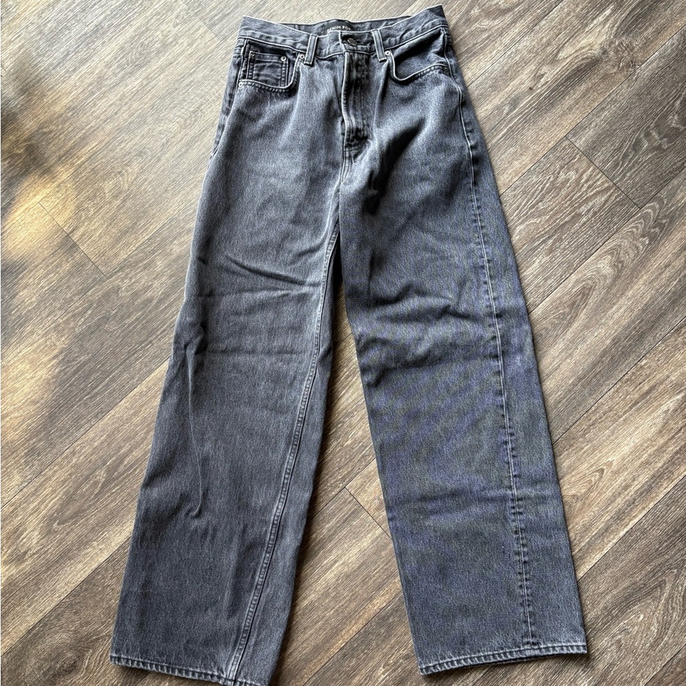 Aritzia Denim Forum 90s Low rise baggy wide